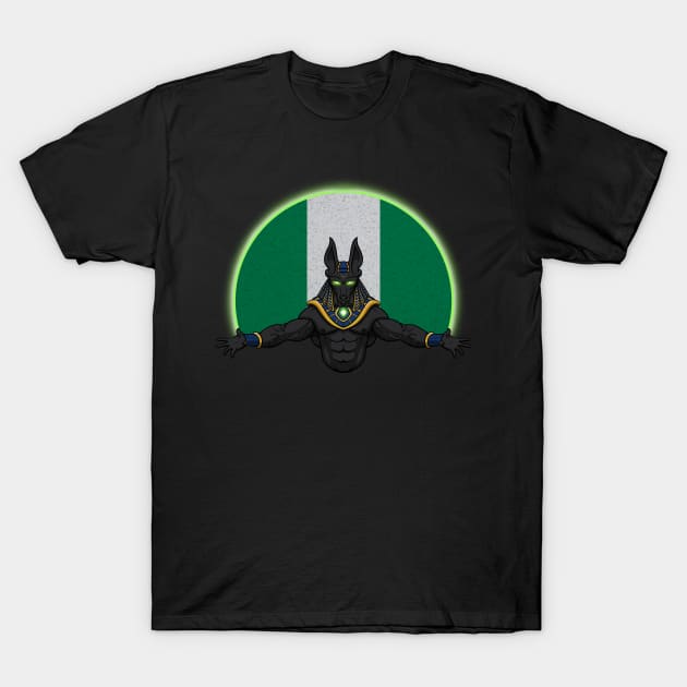 Anubis Nigeria T-Shirt by RampArt